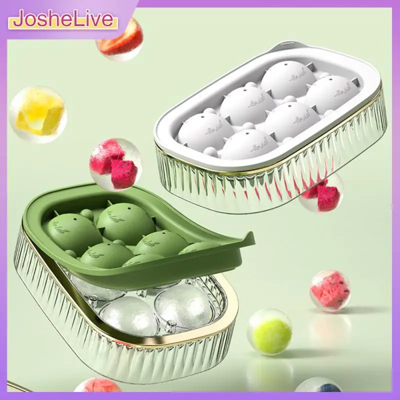 

Plastic Ice Tray Household Ice Mold Whiskey New Ice Cream Mold Ice Making Tool Light Luxury Ice Lattice Easy Demoulding Luxury