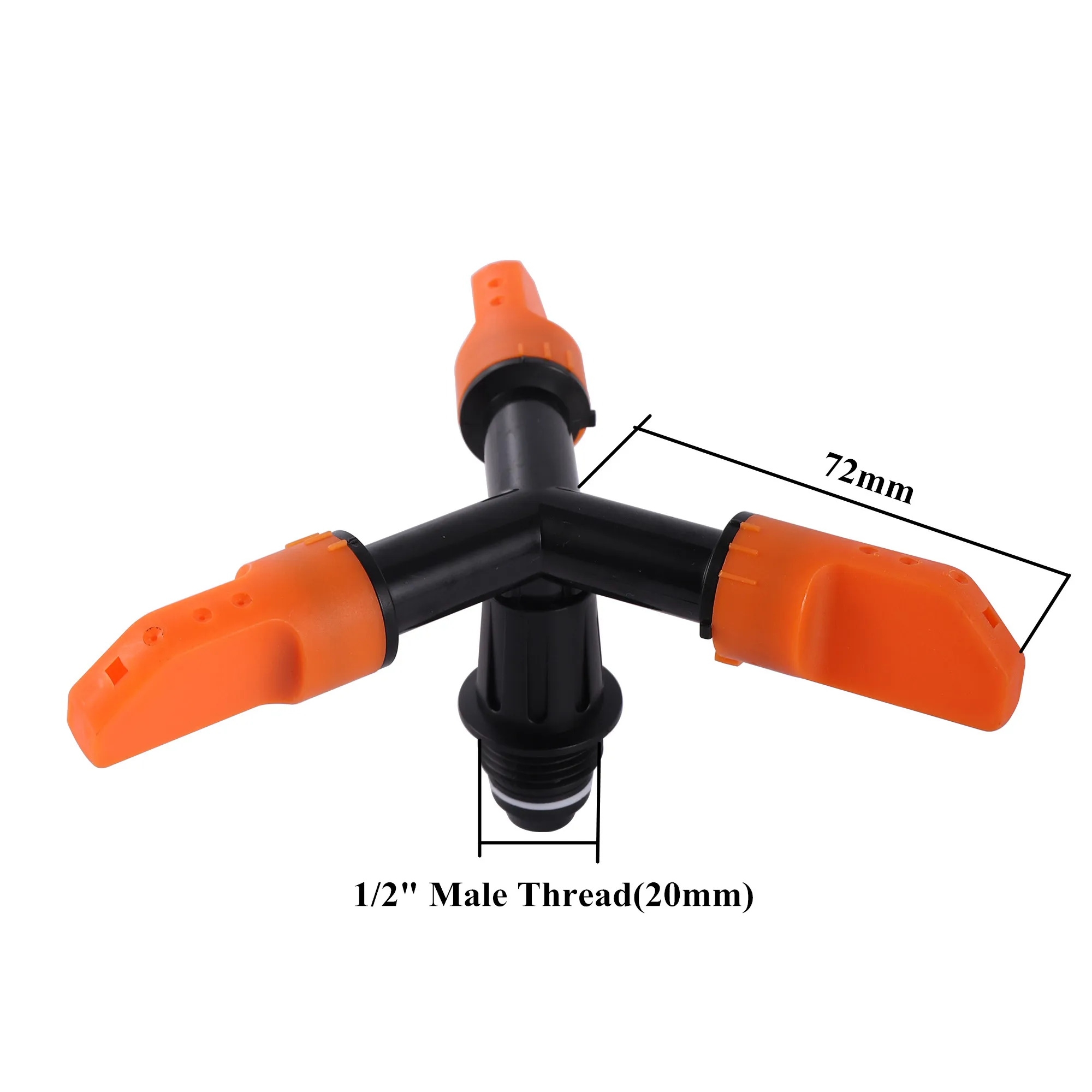 

Автоматический спринклер VORTEX 1/2", три руки