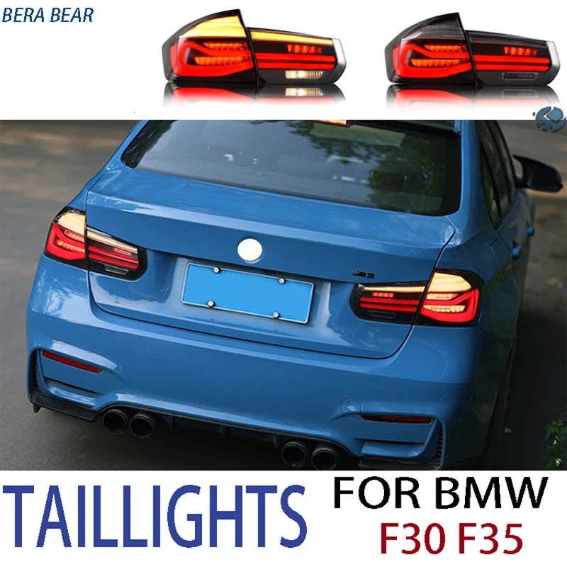 

BERA BEAR Car Styling LED Taillights For BMW 3 Series F30 F35 Tail Lamp 2013-2015 LED light DRL+ Back-up+turn signal+fog lamp