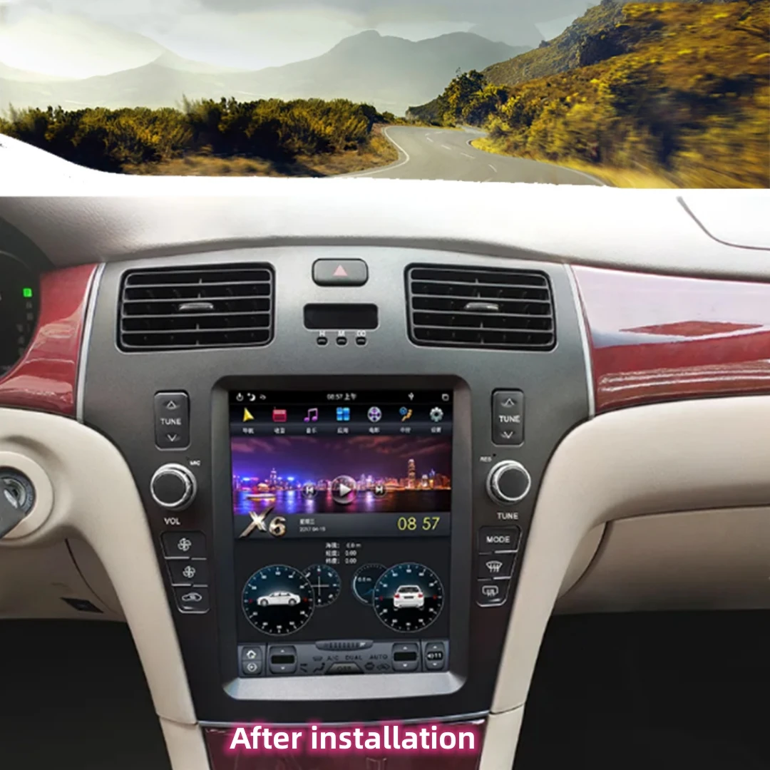 

8+128GB For Lexus ES 300 330 2005-2009 Android 11 Car GPS Navigation Multimedia Player Auto Radio Audio DSP Head Unit Carplay 4G