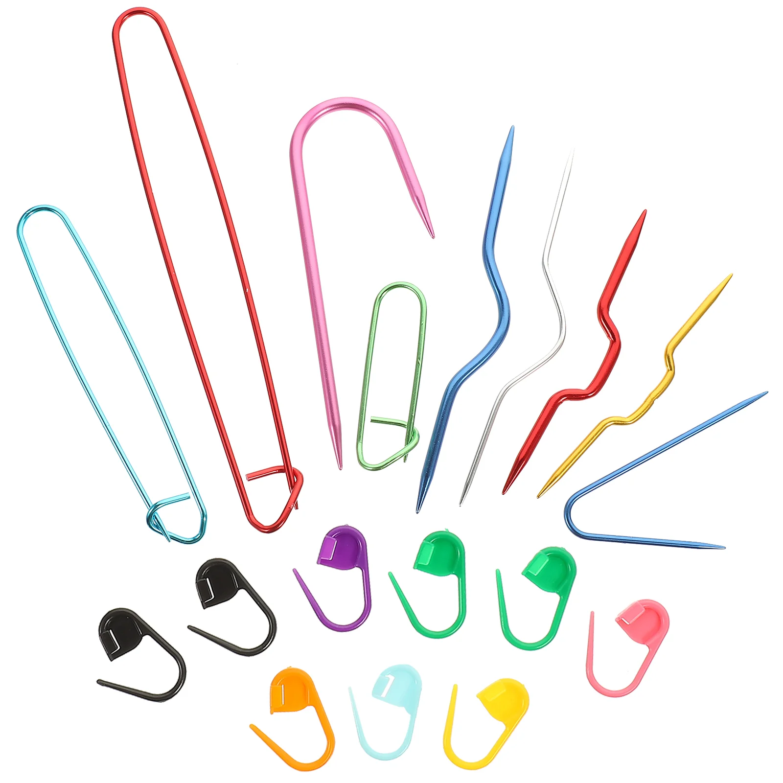 

Knitting Crochetsewing Needle Hooks Holders Weaving Buckles U Marker Diy Crookedsupplies Sweater Blunt Eye Cable Tapestry Holder