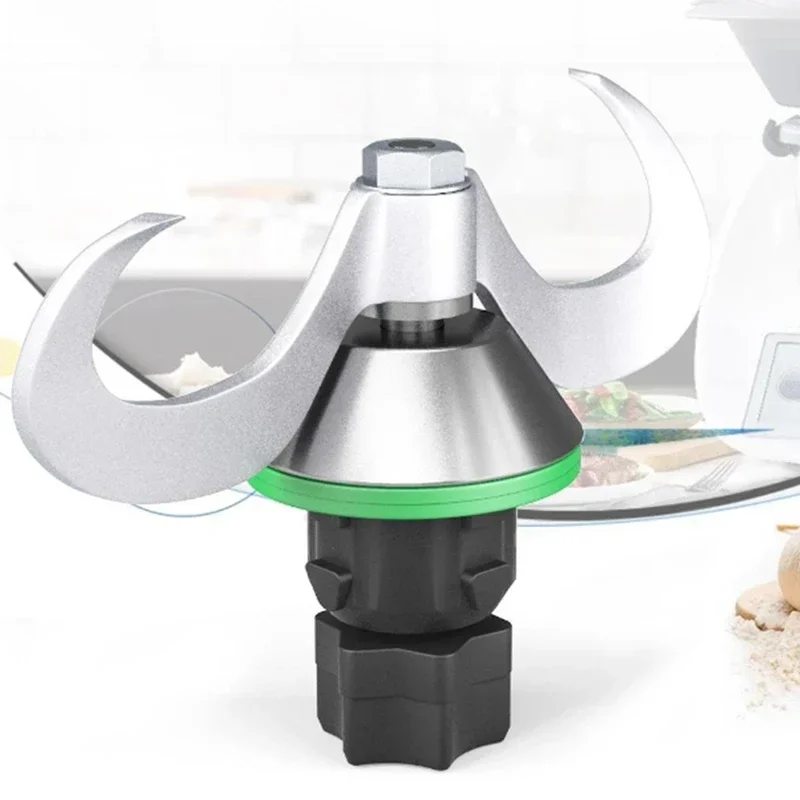 

Головка для замешивания теста для Thermomix TM5 TM6, гладкая смесь теста из нержавеющей стали, головка ножа для миксера, запасные части