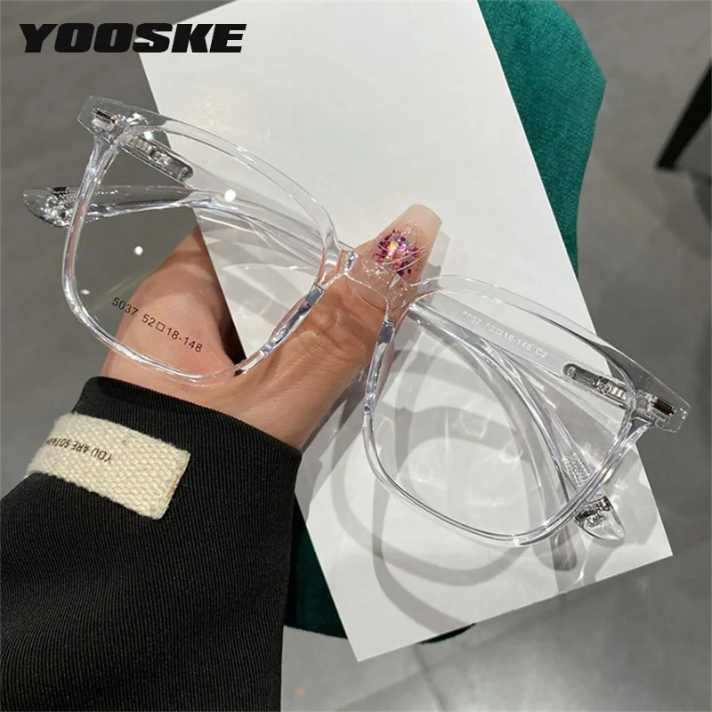 

Женские Ретро квадратные очки в оправе, трендовые синие фотоочки, мужские новые простые очки с защитой от синего света, компьютерные очки