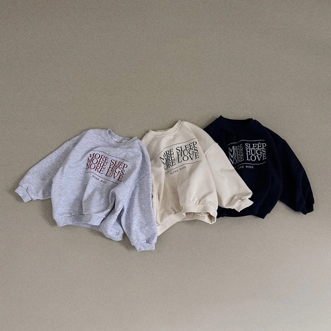 

Autumn New Baby Long Sleeve Sweatshirt Cotton Children Letter Print Sweatshirt Fashion Girls Loose Pullover Baby Boy Casual Tops