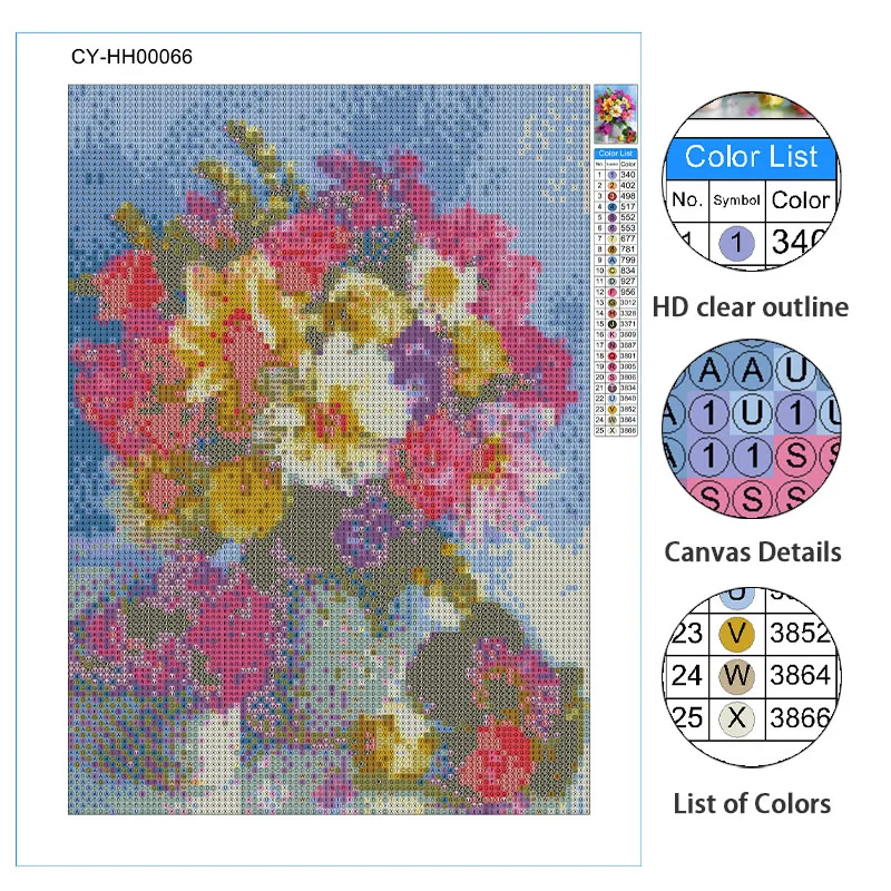 Алмазная живопись 5D цветок мозаика полная круглая вышивка сделай сам Стразы