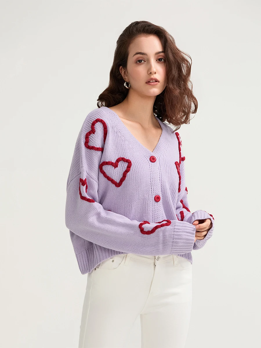 Женские свитера на пуговицах повседневные вязаные крючком кардиганы с длинными