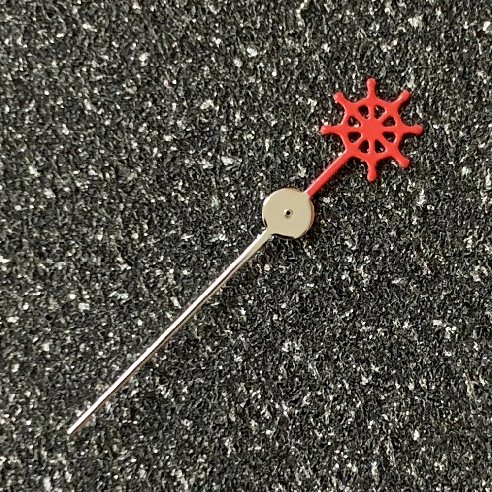 Watch Hands Accessories Single Hand 125mm Without Luminous Gold and Silver Gun Color Watch Hands Fit  NH35 NH364R 7S Movement