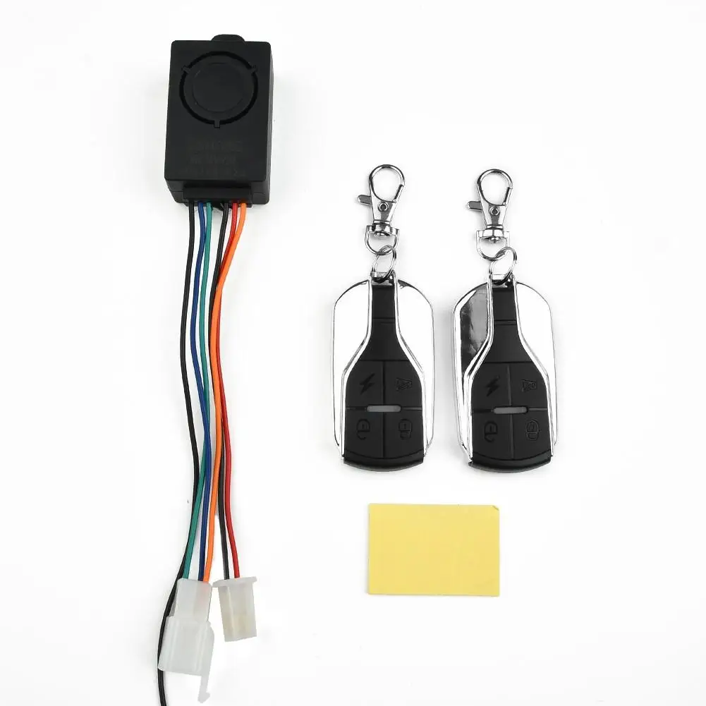 

Ebike Smart Alarm Waterproof Dustproof Remote Control Anti-theft Lock Electric Bicycle Accessories