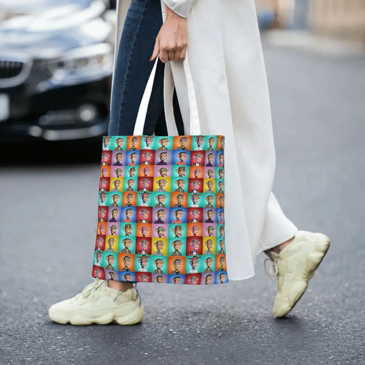 Billionaire Apes Country Club Totes Canvas Handbag Women Canvas Shopping Bag
