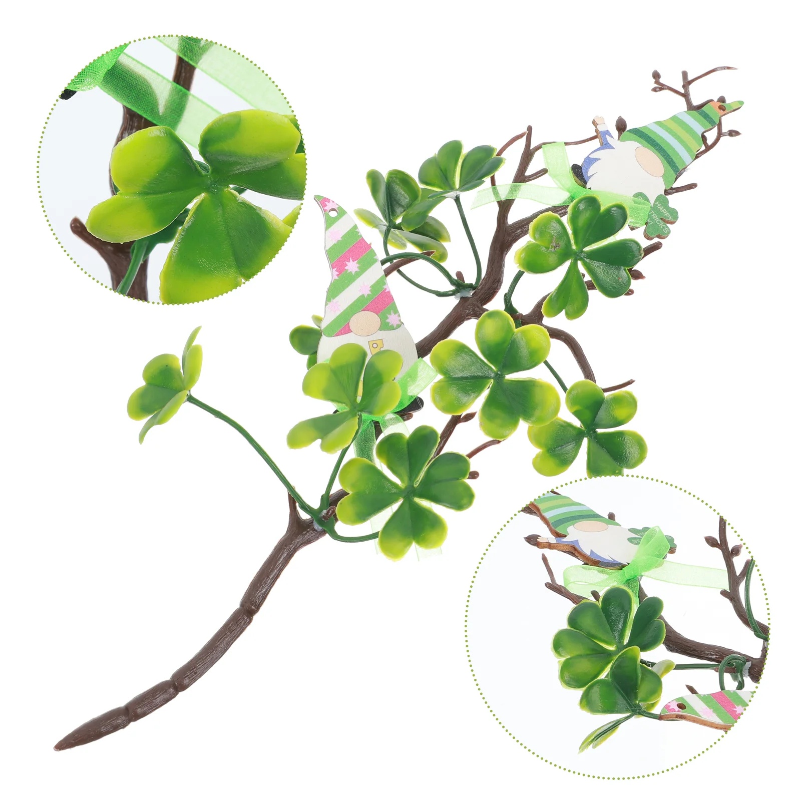 

Day St Party Artificial Patricks Flower Decor Decoration S Patrick Pick Shamrock Wreathshrubs Fakeplants Diy Green False Bushes
