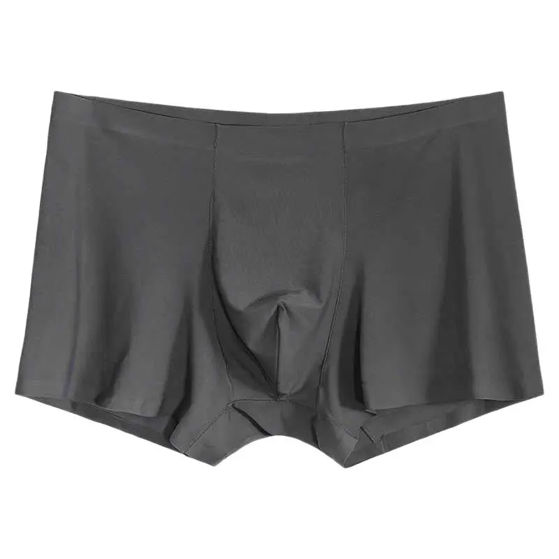 

Silk Boxers Underwear Boxer Spandex Crotch Boxer Nylon Underwear Shorts Slips XXXL