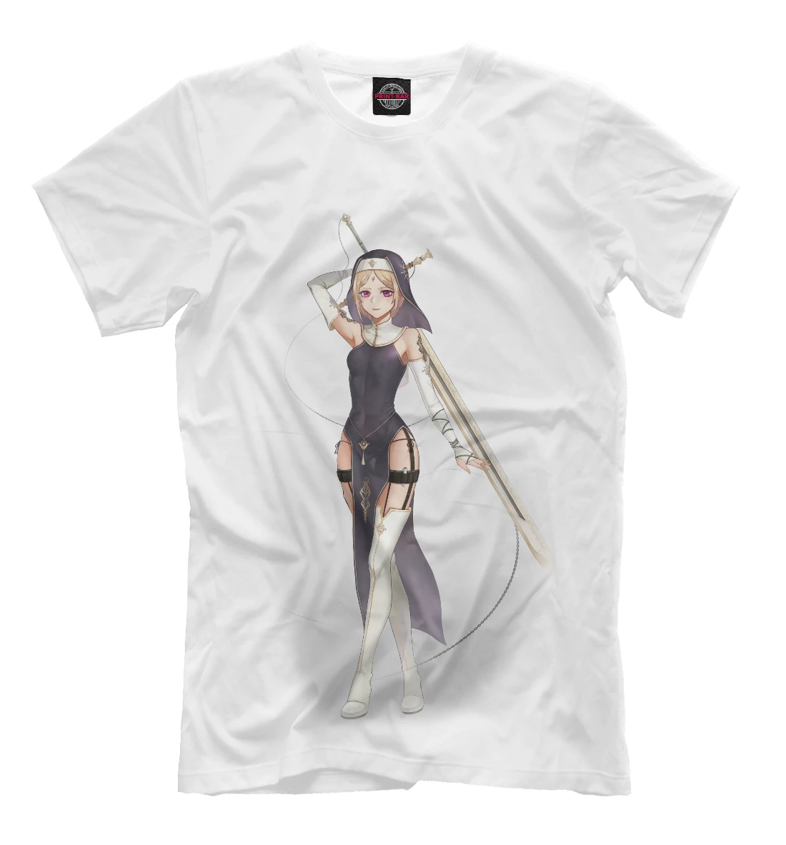 Футболка Боевая монашка Аниме - Разное |