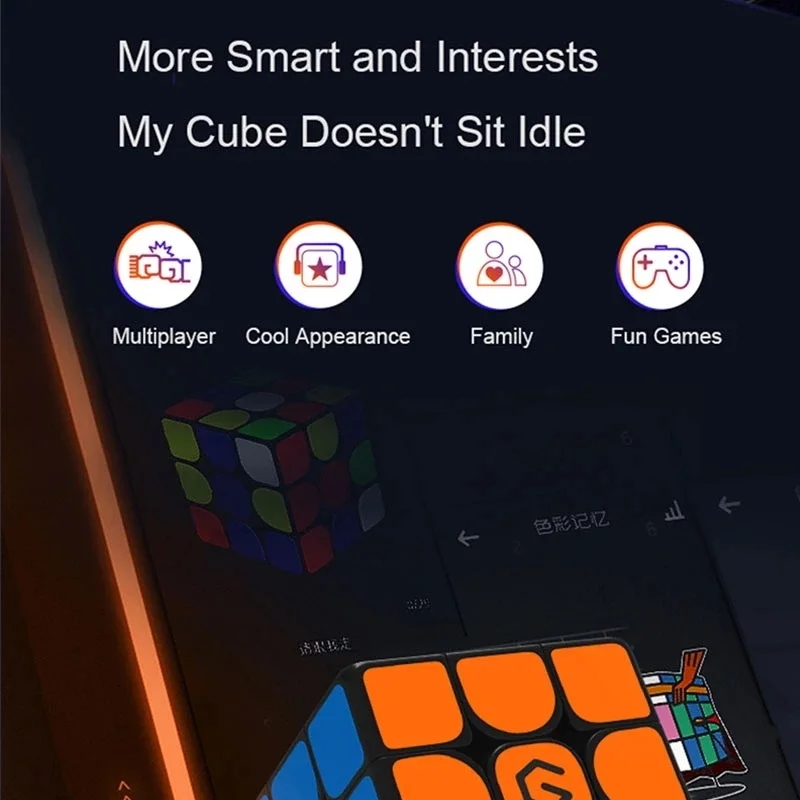 Умный магнитный кубик Giiker I3 M3 Ai Intelligente Super Cube Bluetooth приложение для синхронизации