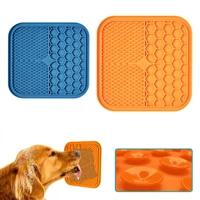 new silicone pet dog feeding mat slow food bowls dog feeding lick pad slow feeders treat dispensing pet supplies for dogs cats