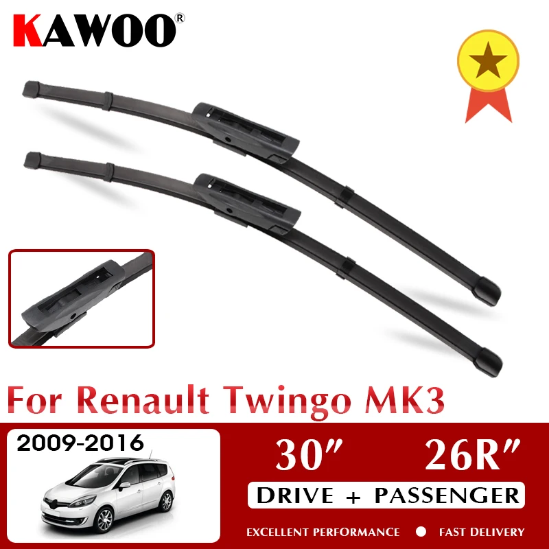 

Автомобильные стеклоочистители KAWOO для Renault GRand Scenic 3 2009-2016 лобовое стекло аксессуары 30 "+ 26R" LHDRHD
