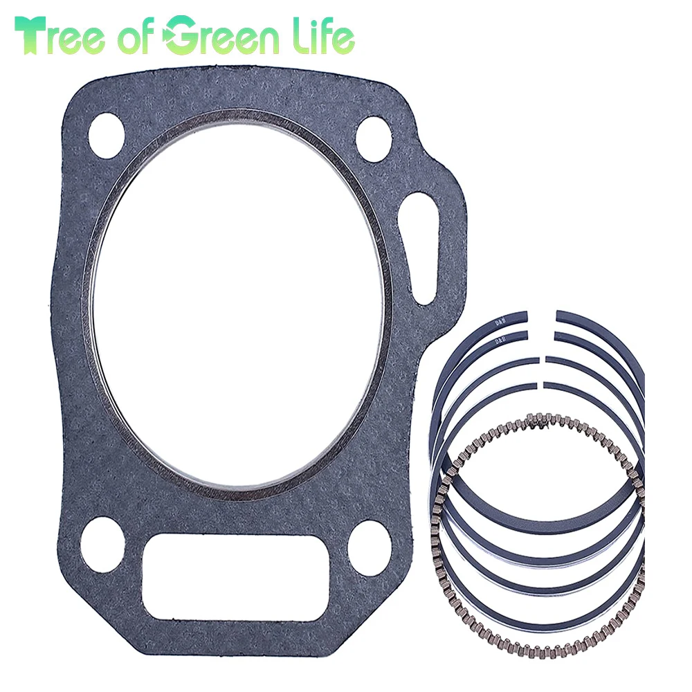 

Piston Rings Cylinder Head Gaskets Kits For Honda GX160 GX200 5.5HP 6.5HP Engine
