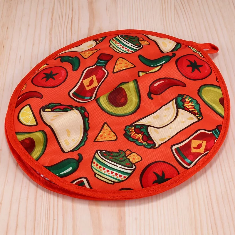 12-дюймовая тканевая сумка для буррито портативная грелка тортильи домашняя