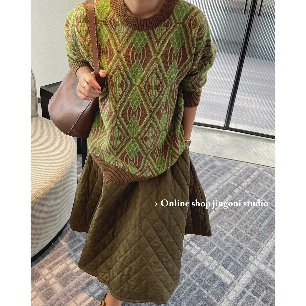 

2022 Za Woman Y2k Clothes Plaid Sweaters Pullover Top Korean Fashion Vintage Winter Long Sleeve Sweatshirt Grunge Shirts Blouses