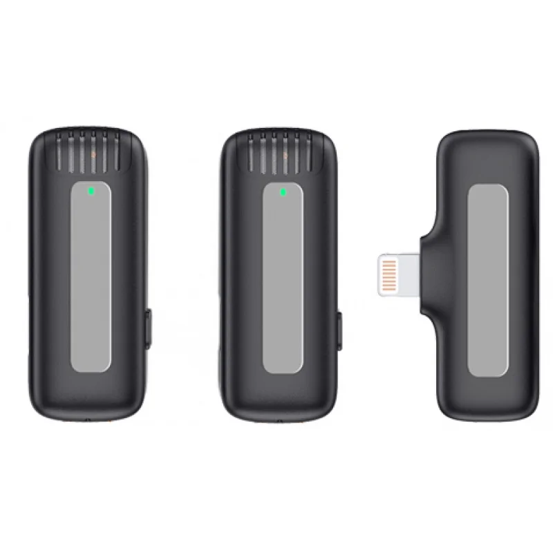 

Компактный портативный микрофон, беспроводная петличная микрофонная система, микрофон для записи аудио и видео, микрофон для iPhone, планшетов, ПК, живых трансляций