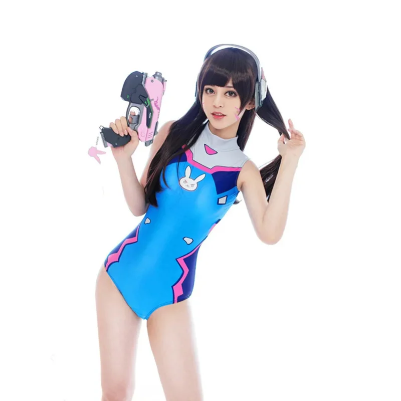 Женский купальник для косплея комбинезон DVA Zero two02 боди облегающие часы игра