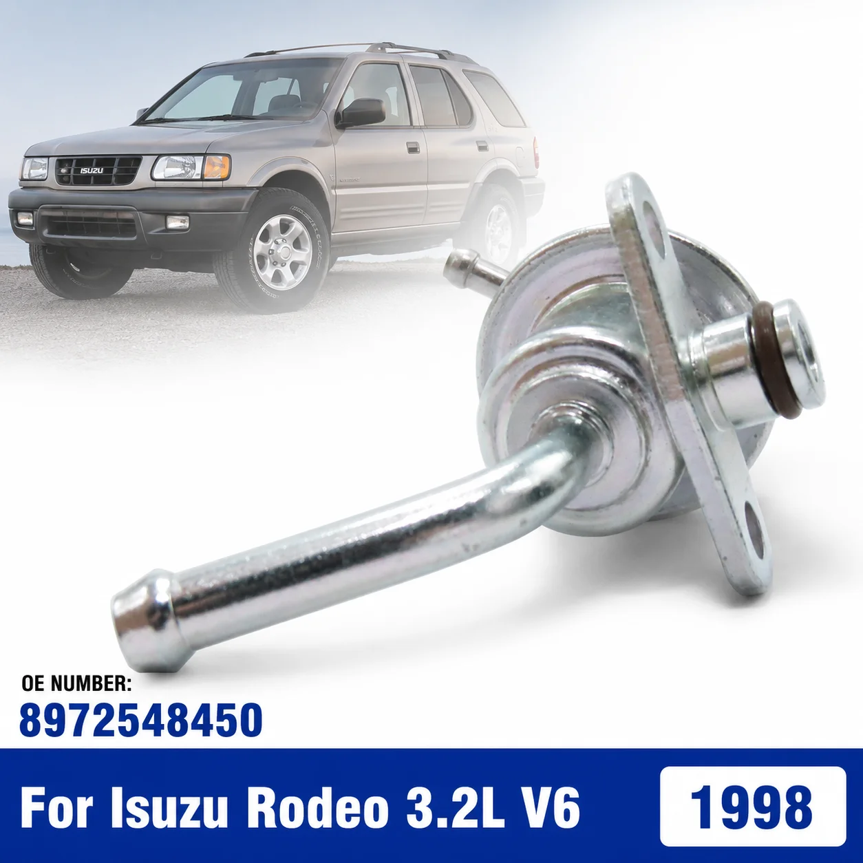 Фото Регулятор давления топлива для Isuzu Rodeo, Trooper, Amigo, Axiom, Honda Passport, Acura SLX 1998-2003 8972548450 FP10471 №1