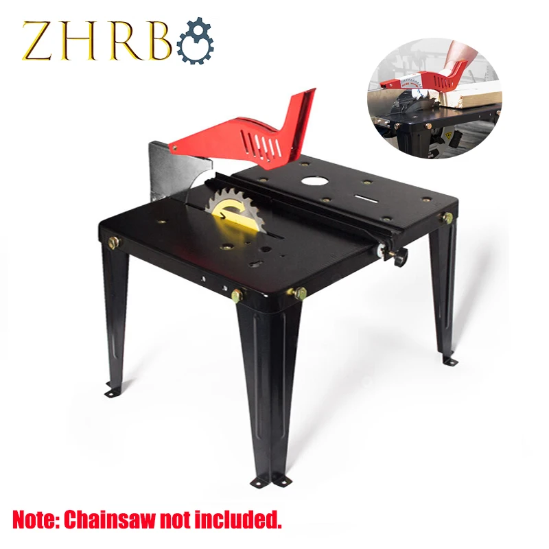 

Multifunctional Woodworking Workbench Portable Household Small Stainless Steel Work Table Electric Circular Saw Flip Saw Table