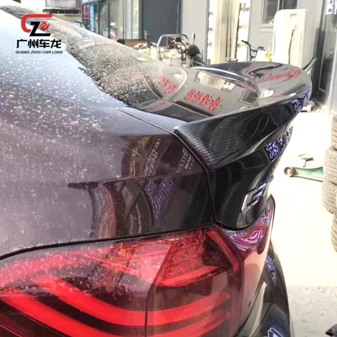 Для BMW 5 серии GT F07 528i 535i 2014-2017 Спойлер AC Стиль из настоящего углеродного волокна Диффузор Хвостовое крыло Bodykit Задний багажник Автозапчасти