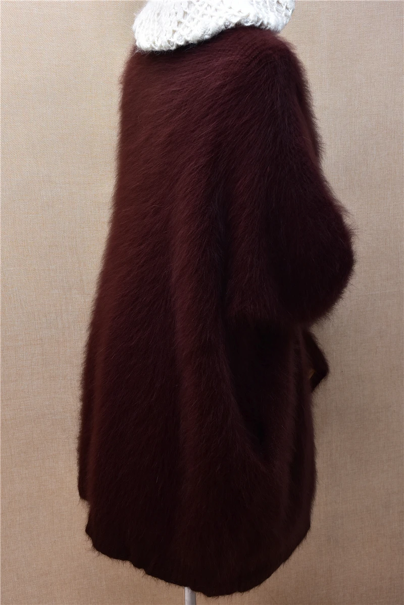 Женская осенне-зимняя одежда Mujer волосатый плюшевый норковый кашемировый