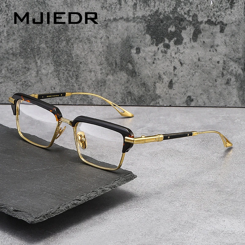 Высочайшее качество брендовый дизайн квадратная оправа для очков мужчин деловые