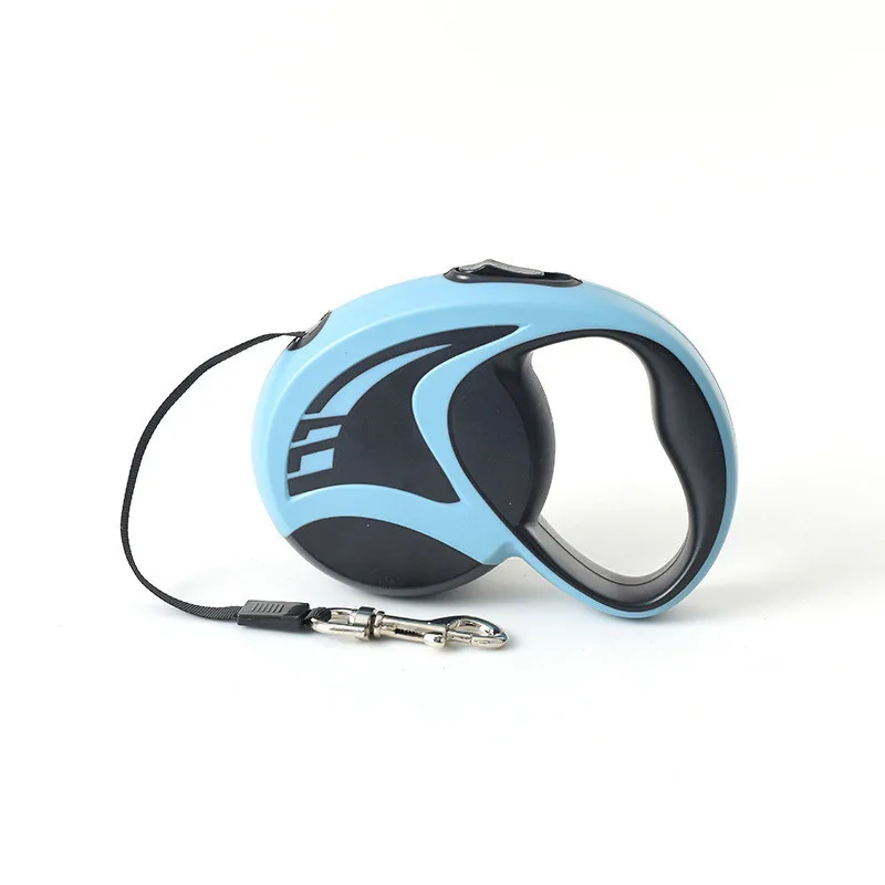 

3/5 м выдвижной поводок для собак поводок для прогулок для домашних животных с противоскользящей одной рукой спуск одной кнопкой подходит дл...