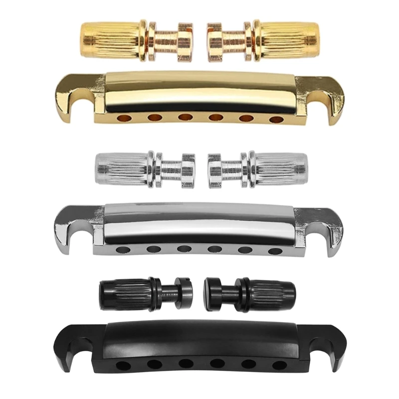 

Zinc Alloy Tune O-Matic Stop Bar Tailpiece for LP Style Electric Guitar Parts