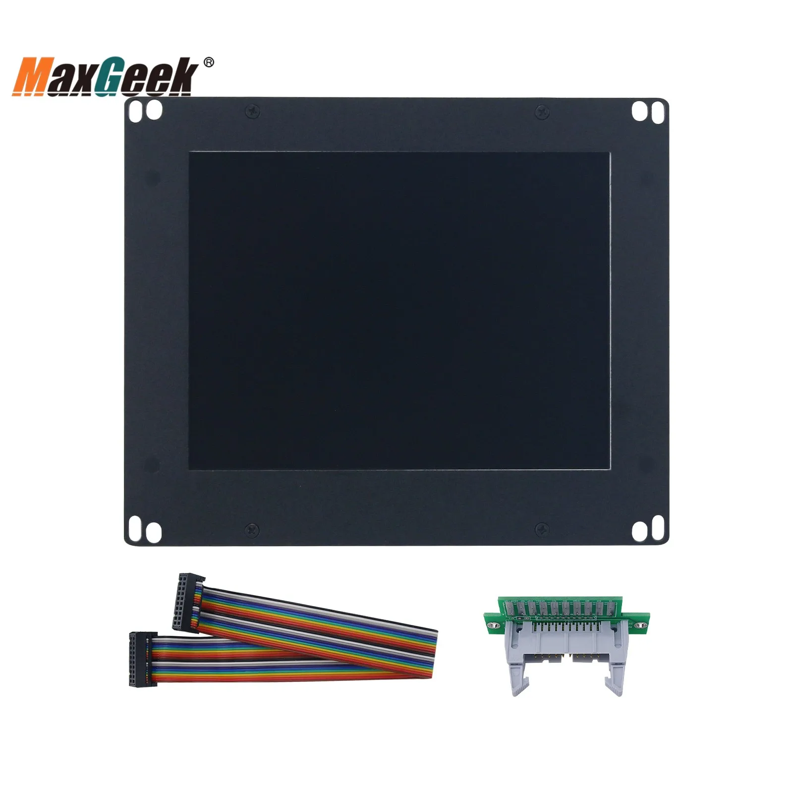 Фото Maxgeek MDT948B-3B SIM-16 Дисплей 9-дюймовый монохромный ЭЛТ ЖК-промышленный монитор DC12V для сервопривода TOTOKU/YASKAWA №1