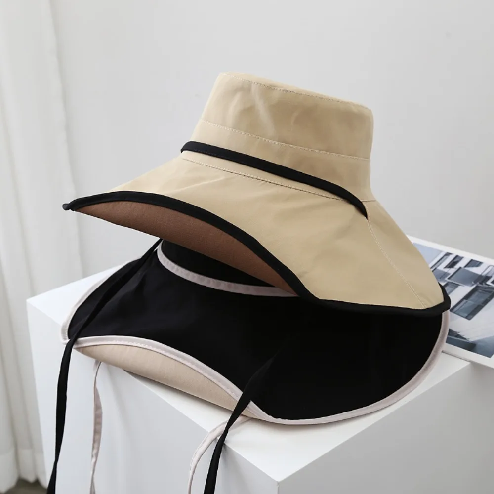

Women Anti-ultraviolet UPF 50+ Spring Sunscreen Hat Fisherman's Hat Bucket Hat Sun Hat