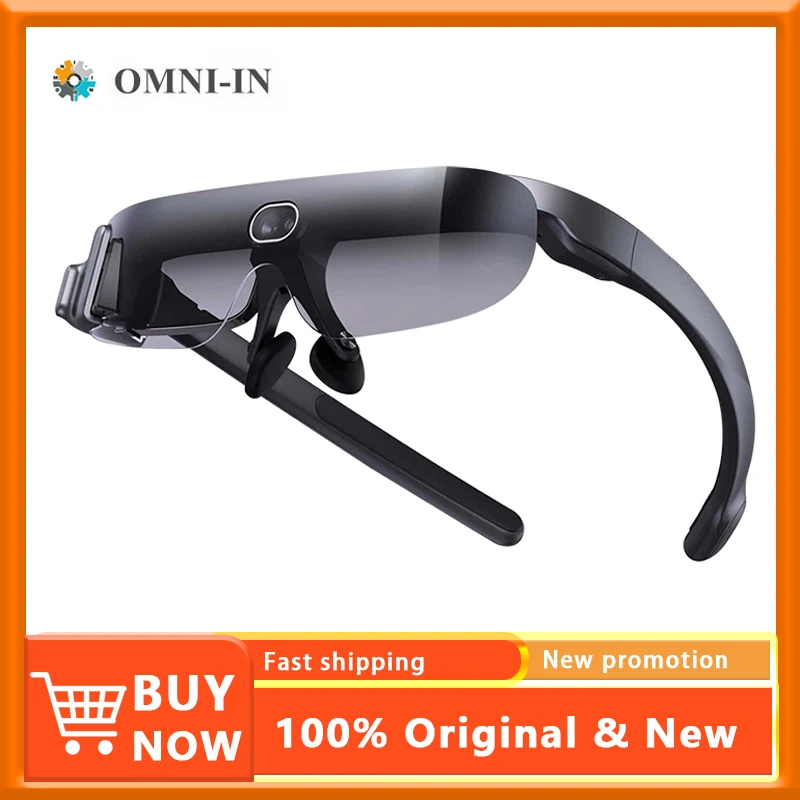 

Rokid Glass 2 Foldable AR Glasses 32GB Industry Application Version Security Exhibition Binocular Display Smart In Stock