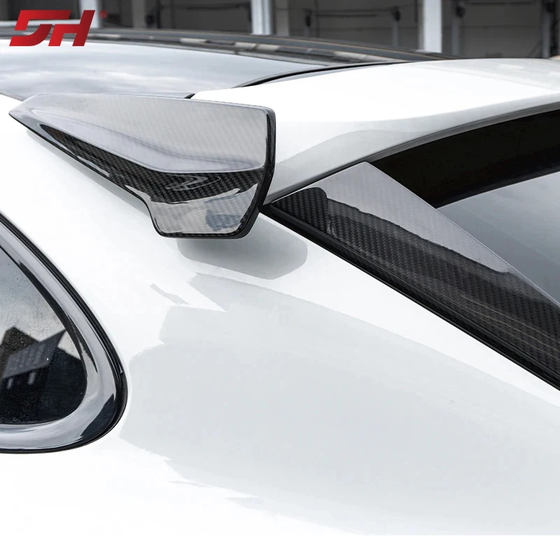 Задний спойлер из сухого углеродного волокна TKT для Porsche Cayenne Coupe 9Y0.1 9Y0.2 2018-up