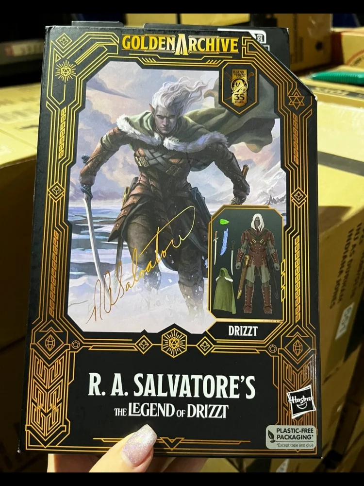 Фото [В наличии] Новая коробка Dungeons X Dragons, аниме-игрушка Drizzt Do'Urden, 6-дюймовая фигурка, модель, ограниченная серия, подарок для мальчика №1