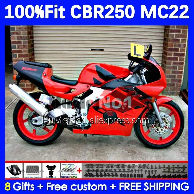 

Инъекция для HONDA CBR 250RR CBR250RR, красный глянцевый 90 91 92 93 94 192No.49 MC22 CBR250 RR 1995 1996 1997 1998