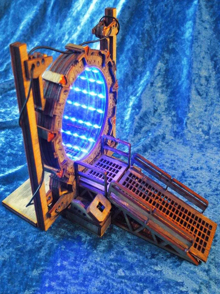 Украшение для стола Stargate Bookend Galaxy Gate волшебный портал украшение книжной полки