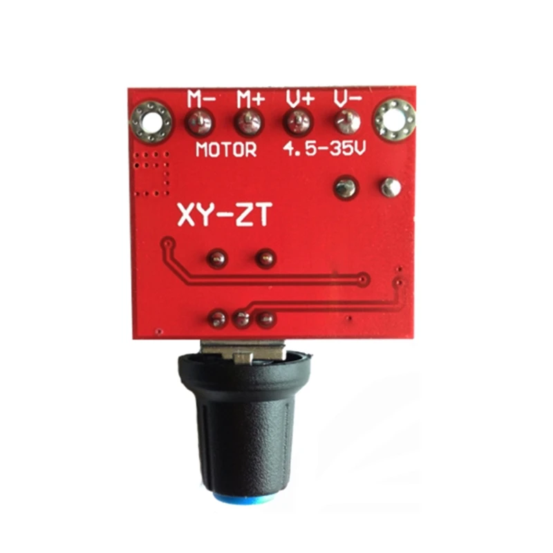 

L21B Mini DC Motor PWM Speed Controller 4.5V-35V Speed Control Switch LED Dimmer 5A