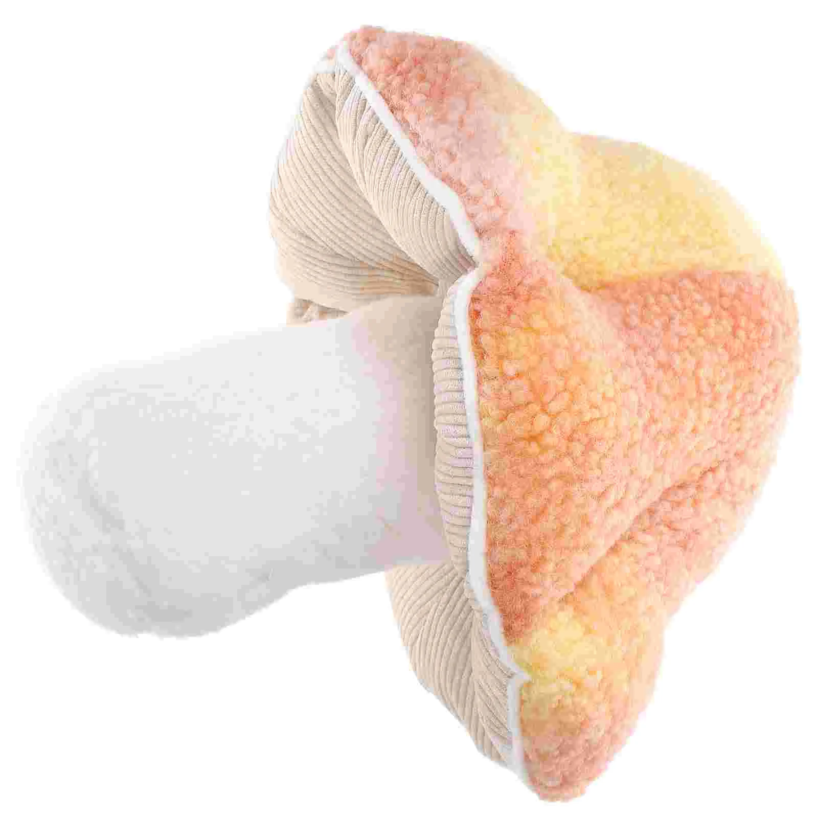 

Sofa Stuffed Pillow Mushroom Toy Plush Throw Realistic Cushion Shaped Pillows Toys