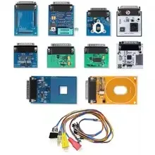 Фото IPROG Pro V87 Программатор ключей ECU с полным набором адаптеров для сброса IMMO, подушек безопасности, панели приборов, EEPROM, радио, диагностических функций OBD, комплект V89 №3
