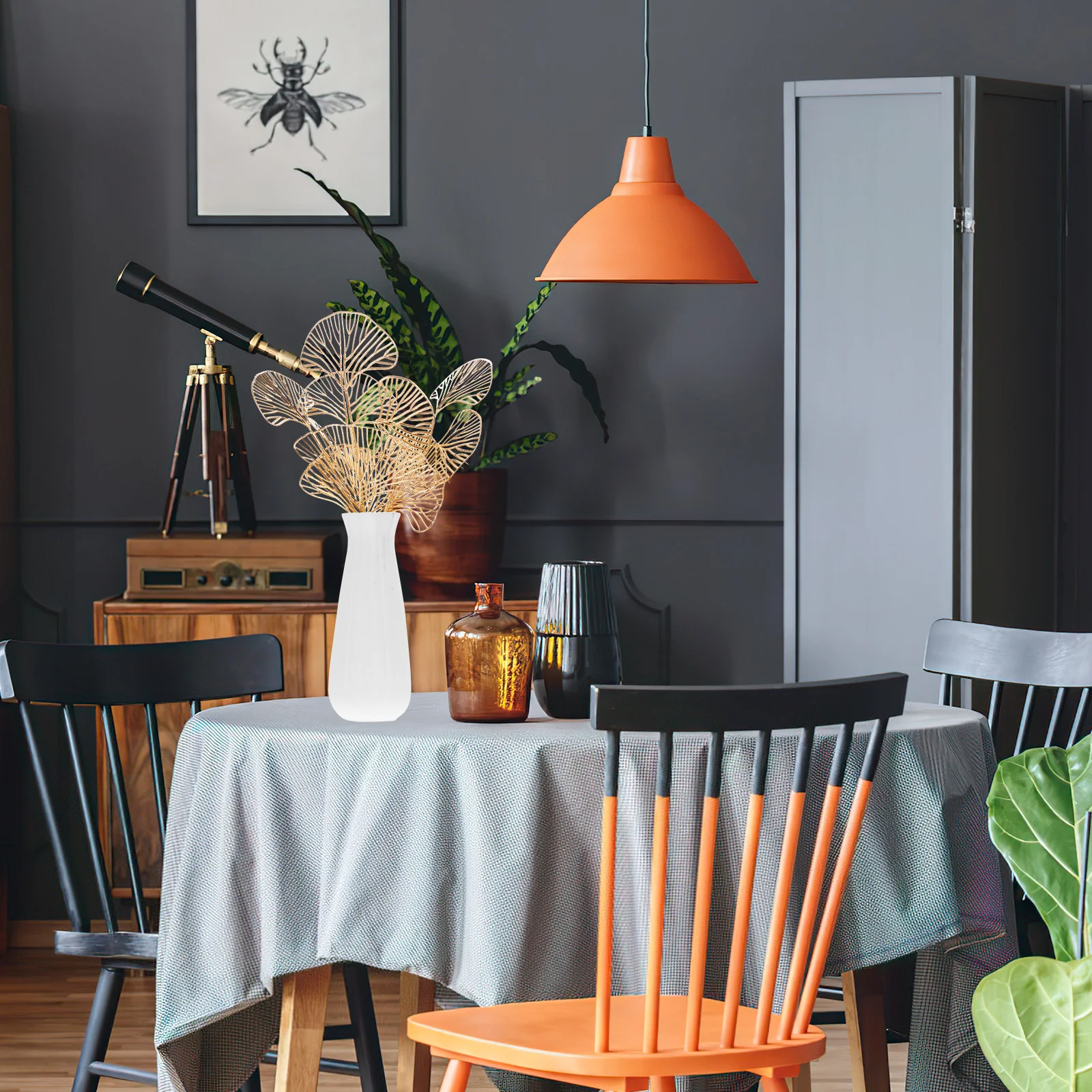 Имитация золотых лопастей веера товары для вечеринок искусственные листья