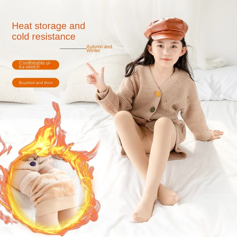 Рисунок 2 - 2024 зимние теплые флисовые чулки для девочек