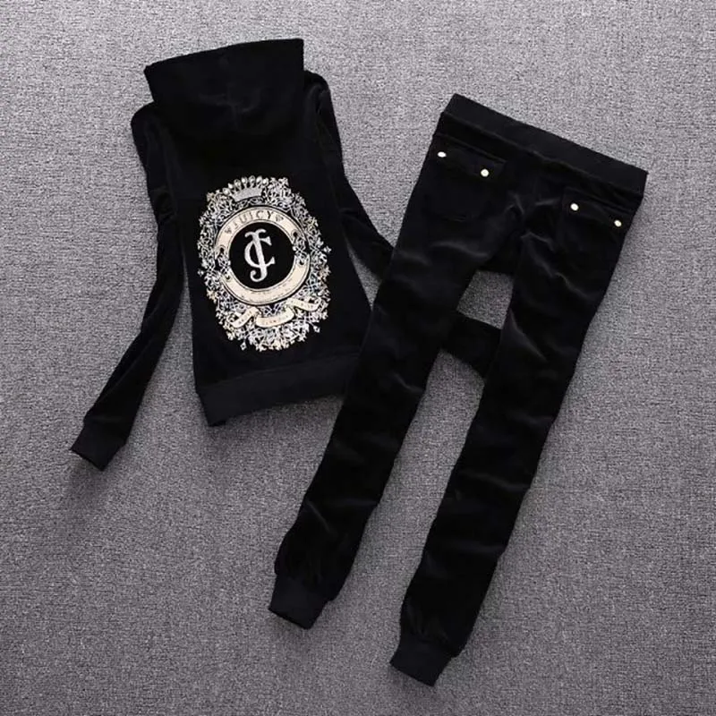 Женский велюровый спортивный костюм толстовка с капюшоном и брюки-карандаш