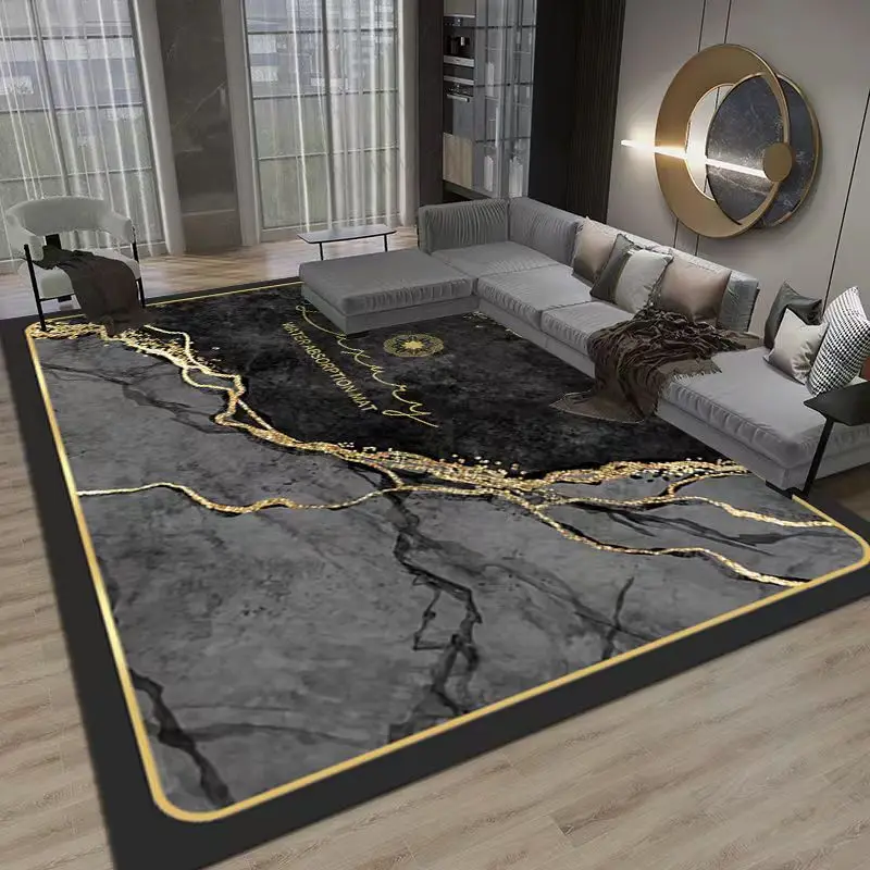 

living room carpet light luxury wind room high-grade sofa tea table mat large area full spread household dirt resistant mat