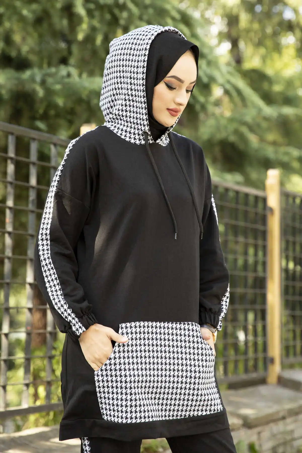 MDI Crowbar Detaylı долго костюм-черный