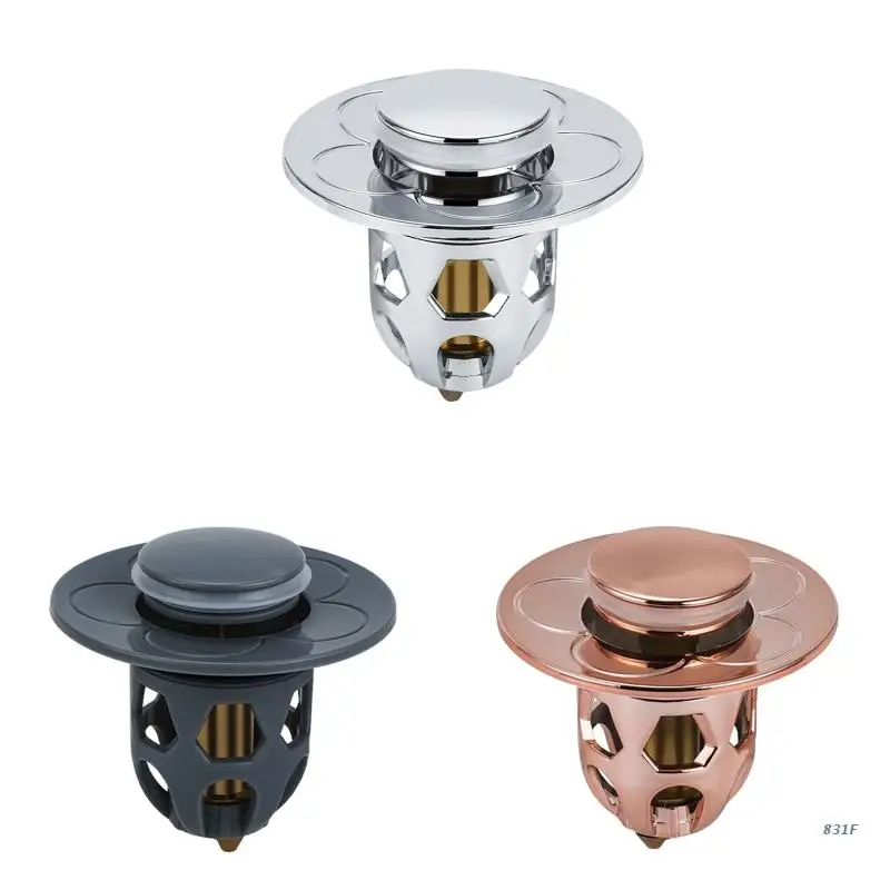 

Сливная пробка для ванны, сливной фильтр для раковины в ванной комнате, всплывающий сердечник, легко устанавливается