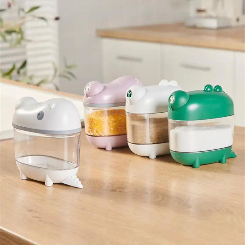 

Creative Kitchen Seasoning Ingredients Box Household Combination Seasoning Storage Box Jar MSG Salt Jar Seasoning Jar