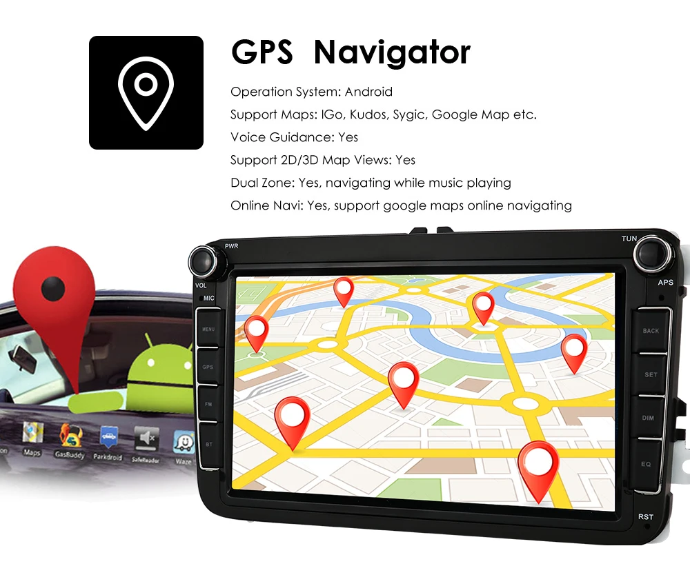 Автомобильный мультимедийный плеер 2 Din на Android 10 для VW Passat B6 amarok volkswagen Jetta T5Skoda Octavia
