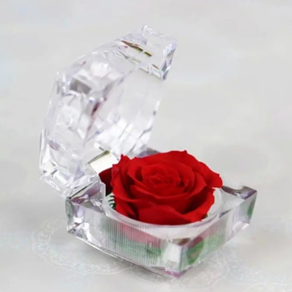 

Кольцо-держатель вечная многоразовая Подарочная коробка придающая жизненную силу вечная роза кольцо-держатель для Дня Святого Валентина к...